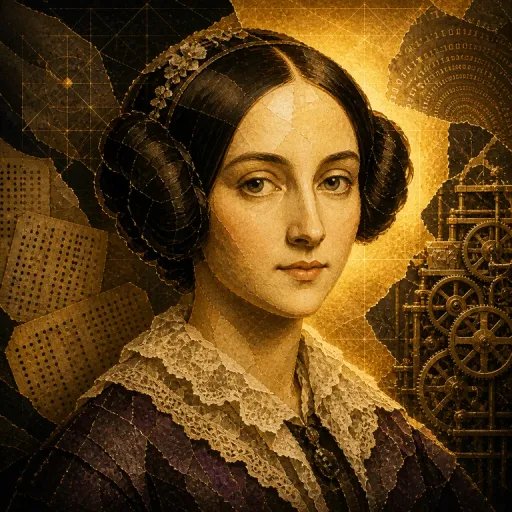 Portrait symbolique de Ada Lovelace