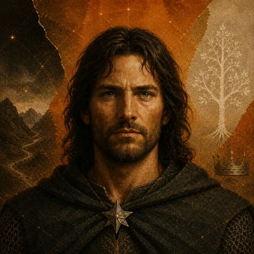 Portrait symbolique de Aragorn