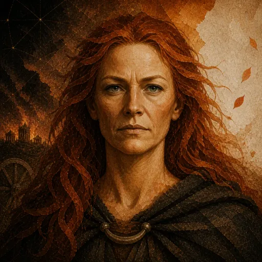 Portrait symbolique de Boudica