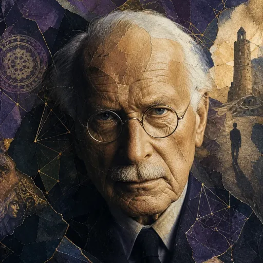 Portrait symbolique de Carl Gustav Jung