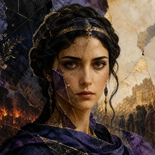 Portrait symbolique de Cassandre