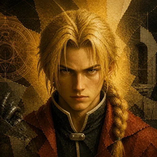 Portrait symbolique de Edward Elric