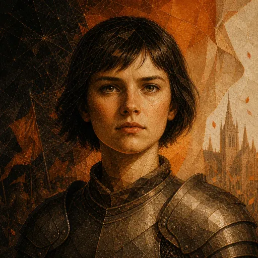 Portrait symbolique de Jeanne d'Arc