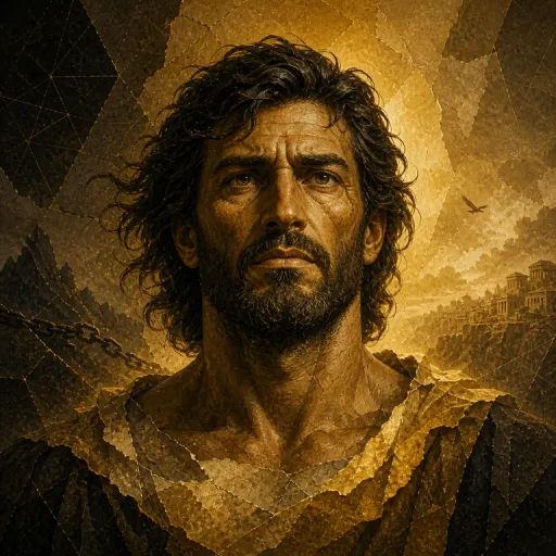 Portrait symbolique de Prométhée