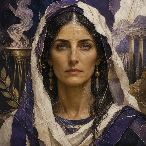 Portrait symbolique de La Pythie