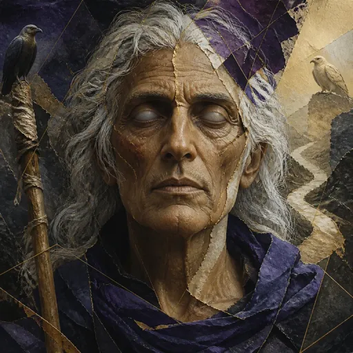 Portrait symbolique de Tirésias