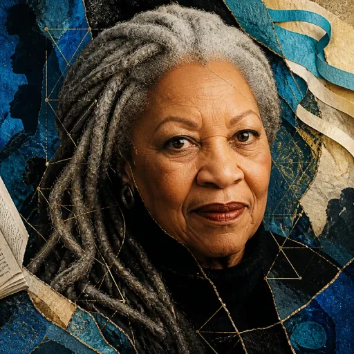 Portrait symbolique de Toni Morrison