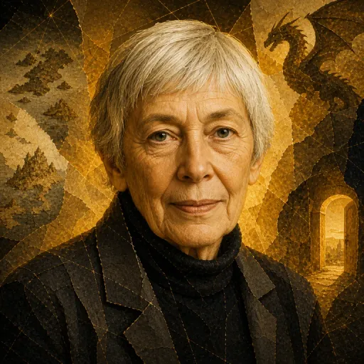 Portrait symbolique de Ursula K. Le Guin