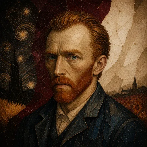 Portrait symbolique de Vincent van Gogh