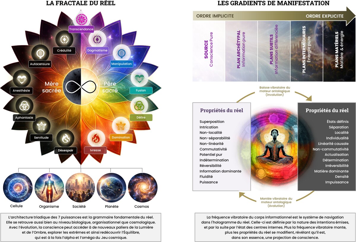 La fractale des gradients de manifestation, de l'intime au collectif.